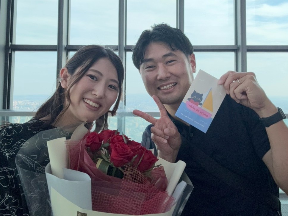 プロポーズした日の写真